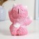 Pig a piggy bank "joyful cat" pink, 20cm