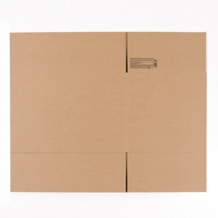 Folding brown box 45 x 35 x 35 cm-2