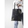 Bag Schoper "Save Nature", without lightning, without lining, black color
