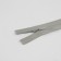 Lightning secret, No. 3, non-income, automatic lock, cotton, 60 cm, light-gray color