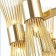 Bra Dorta, 2x40W G9, color gold