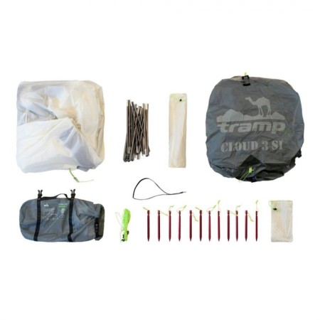 TRAMP TRT-094 tent, TRAMP Cloud 3SI, Dark Green-6