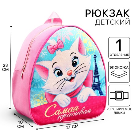 Baby backpack, 23x21x10 cm, cats aristocrats