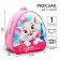 Baby backpack, 23x21x10 cm, cats aristocrats