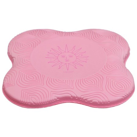 Rug for yoga sangh sun, 20x20 cm, pink color-1