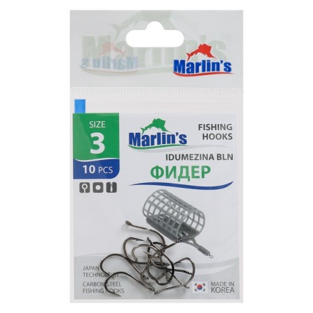 Hook Marlin’s Idumezina BLN No. 3, 10 pcs.