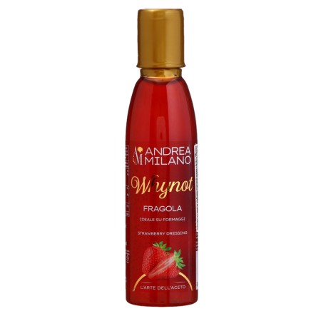 Shipping vinegar with the taste of strawberries 150 ml pl/B 1/12 Andrea Milano