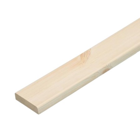 Damn pine board, variety "AB", 300x13.5x3.5cm, "Forest Party 166"