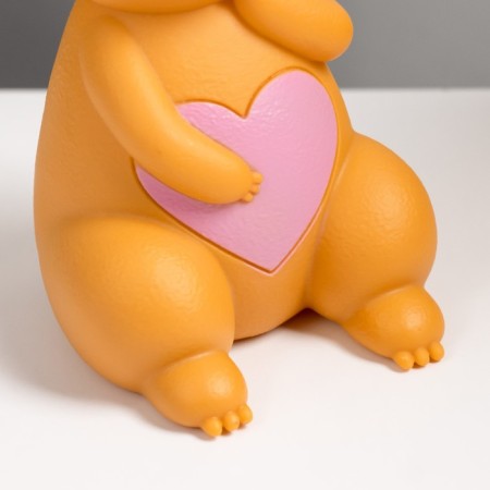 Nightmare "Bear in love" Led 3xlr44 yellow 10x9x12.5 cm Risalux-7