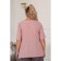 Female blouse, size 54, pink color