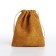 Cosmetic bag - a bag of ties, mustard color