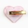 Hair hairpin -spinning "heart", 3.5 x 3 cm