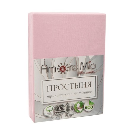 AMORE Mio gum sheet, size 180x200x20 cm, peach color-2