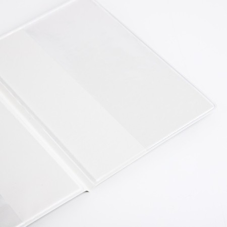 Passport cover, white/green color-6