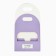 Carriage for flowers with cut -out hearts “only for you!”, Lilac 20 × 30 × 8 cm