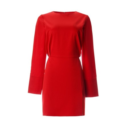 Women's dress Minaku: Silk pleasure Red color, rr 44-8
