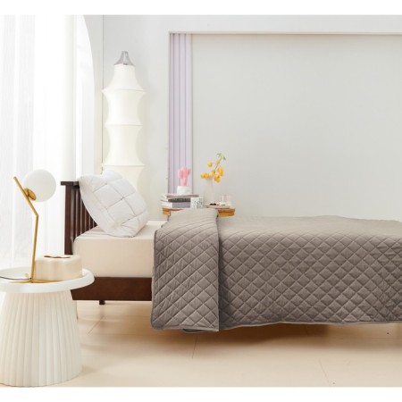 Sofi de Marko "Nathaniel" bedspread, size 120x200 cm, color gray color-1