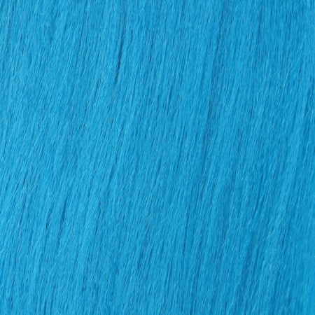 SIM-BRAIDS Kanecalon is monophonic, corrugated, 65 cm, 90 grams, light blue color (#ili blue)-1