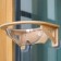 Gamak for a cat on a window, 40*40.5*15 cm, weight up to 8 kg, transparent