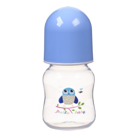 A bottle for feeding, a classic throat, 60 ml., From 3 months., Blue color-2