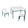 Table children's growing fairy "My baby", group 0-1, color white-green