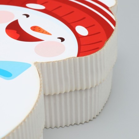 Gift box "Snowman", 15.2 x 25.1 x 5 cm, New Year-5