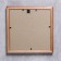 Photo frame pine С20 red 20x20 cm (plastic screen)