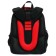 School backpack 38 x 30 x 16 cm, ergonomic back, stavia "race", black