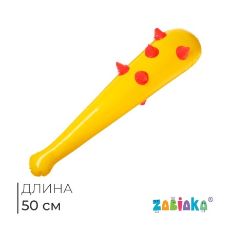 Inflatable toy "Bulava with spikes", 50 cm, color mix