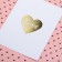 Watercolor card with Love embossing, 7.5 x 10.5 cm