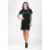 Tunic Brilliant, size 54, black color