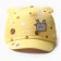 Baby Minaku cap with ears, yellow color, rr 44-46