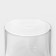 Glass Bank for bulk products with a bamboo cover and a spoon "Eco", 400 ml, 10.5 × 8.5 cm