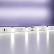 LED tape Maytoni Led Strip 20009, 12V, 5 m, IP20, 2835, 4.8 W/m, 5x1, 6000k, monochrome