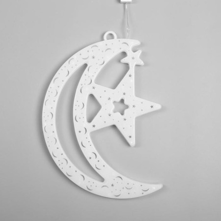 LED figure "Month" 20 × 30 cm, plastic, 220 V, glow of multi (RG/RB)-1