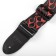 Guitar belt, length adjustment, with a pattern, width 5 cm