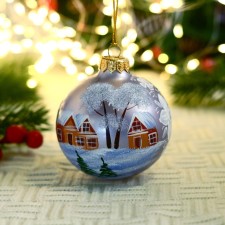 Christmas ball D-8 cm 
