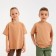 T -shirt Children's Minaku: Basic Line Kids Sand color, height 158