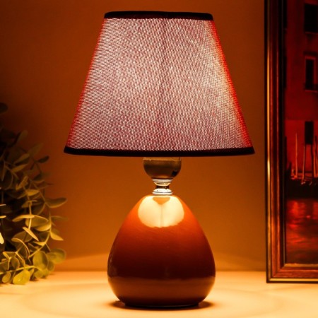 Table lamp "Inkanto" 1x40W E27 Brown 18x18x27 cm Risalux-2