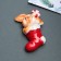 Magnet "Bunny", 6 x 4 cm