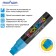 Cretaceous Munhwa "Black Board Jumbo" Blue, 15mm, water base
