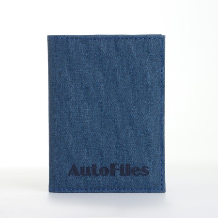 Cover for autoDocations, blue color