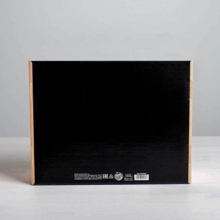 Gift folding box, packaging, “brutality”, 27 x 21 x 9 cm-4