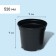 Set for seedlings: glasses of 520 ml (8 pcs), pan 40 × 30 cm, black, Greengo