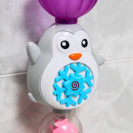 A set of bath toys "Penguin - Mill"-3