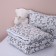 Kid kit: blanket 160x220 cm, sheet 90x190 cm, pillowcase 50x70 cm