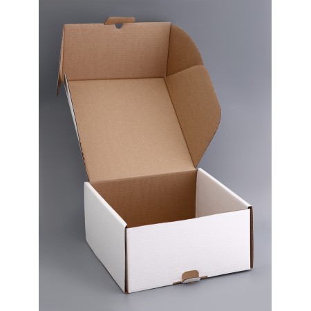 Self -charged box, white, 28 x 27 x 9.5 cm-4