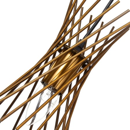 Lamp Bayerlux "Sencha" E27 40W gold 14x14x25-125 cm-4
