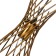 Lamp Bayerlux "Sencha" E27 40W gold 14x14x25-125 cm