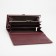 Women's wallet on magnets, burgundy color